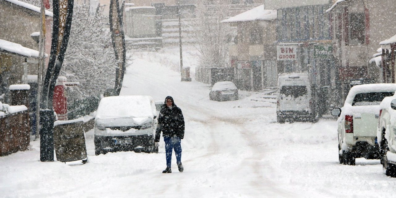 10 köy yolu ulaşıma kapandı