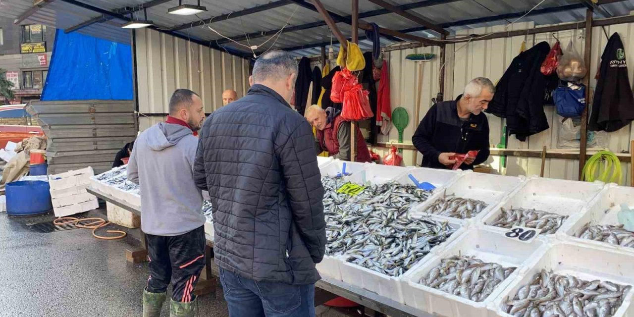 Zonguldak'ta fiyatlar düştü!  Vatandaşlar balığa akın etti!