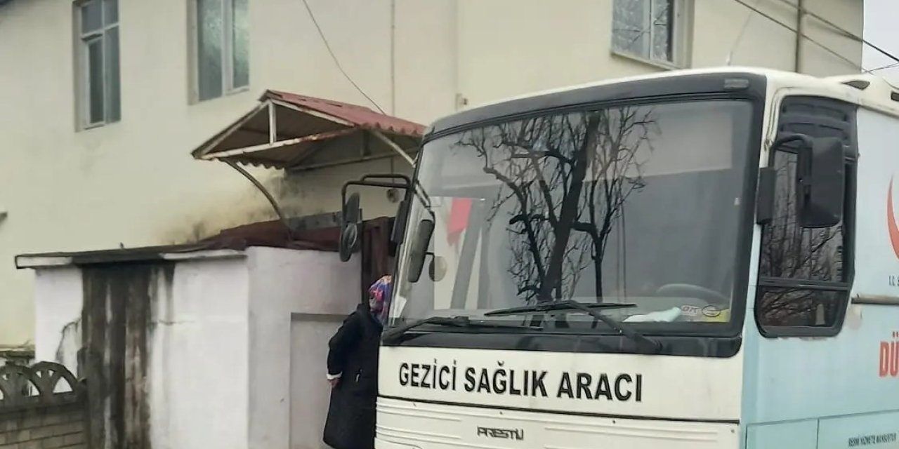 Sağlık hizmeti vatandaşın ayağına gidiyor