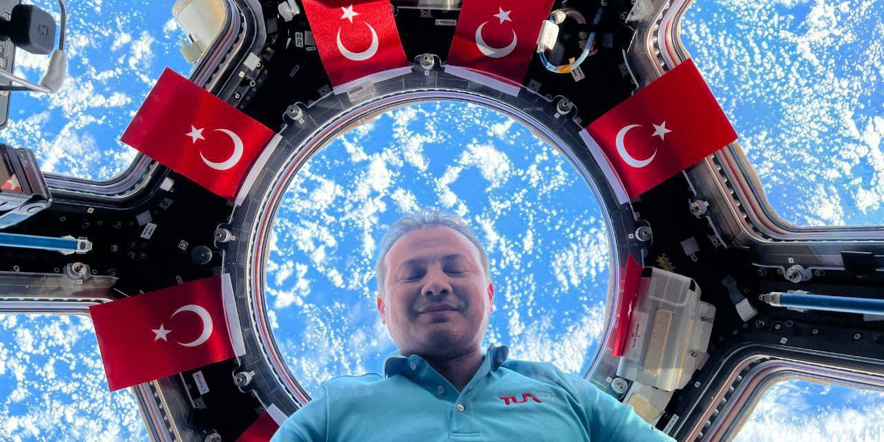 Türkiye'nin ilk astronotu Gezeravcı'dan dönüş mesajı