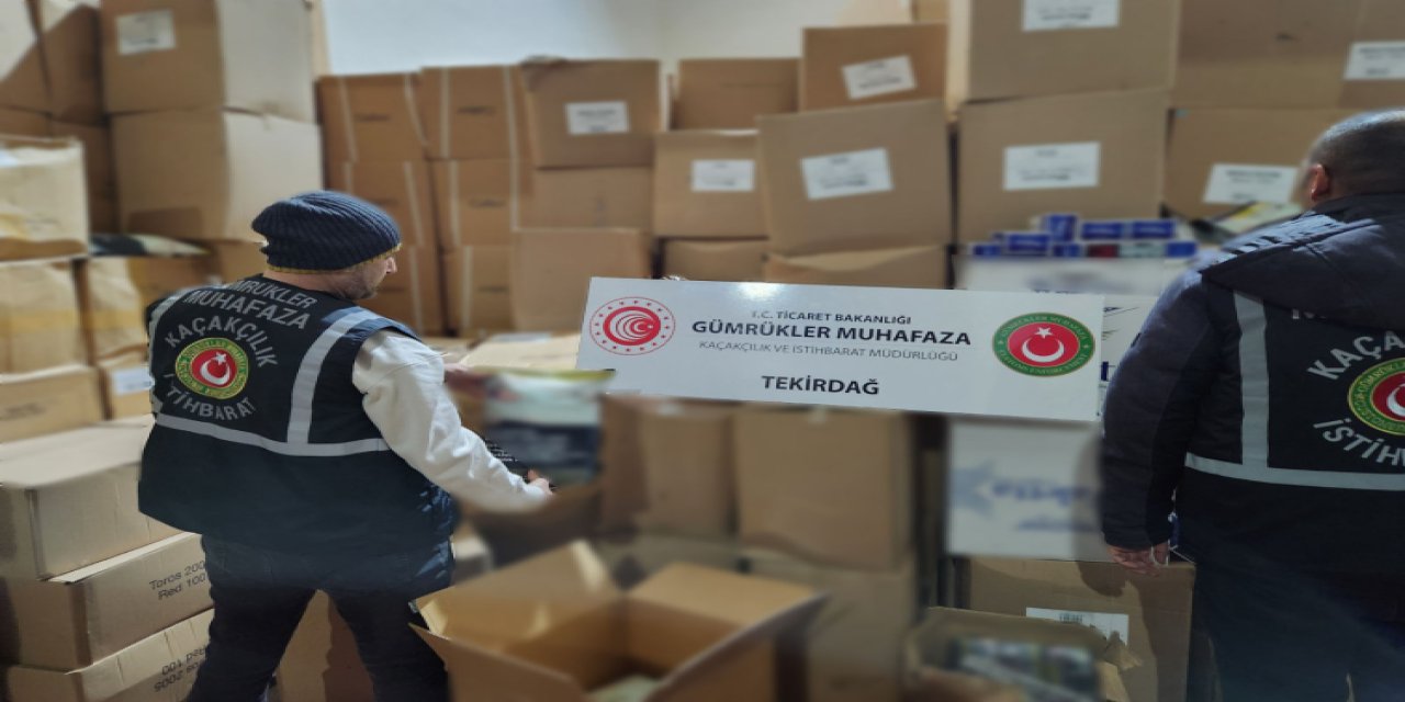 Ticaret Bakanlığı duyurdu! 508 milyon lira ele geçirildi