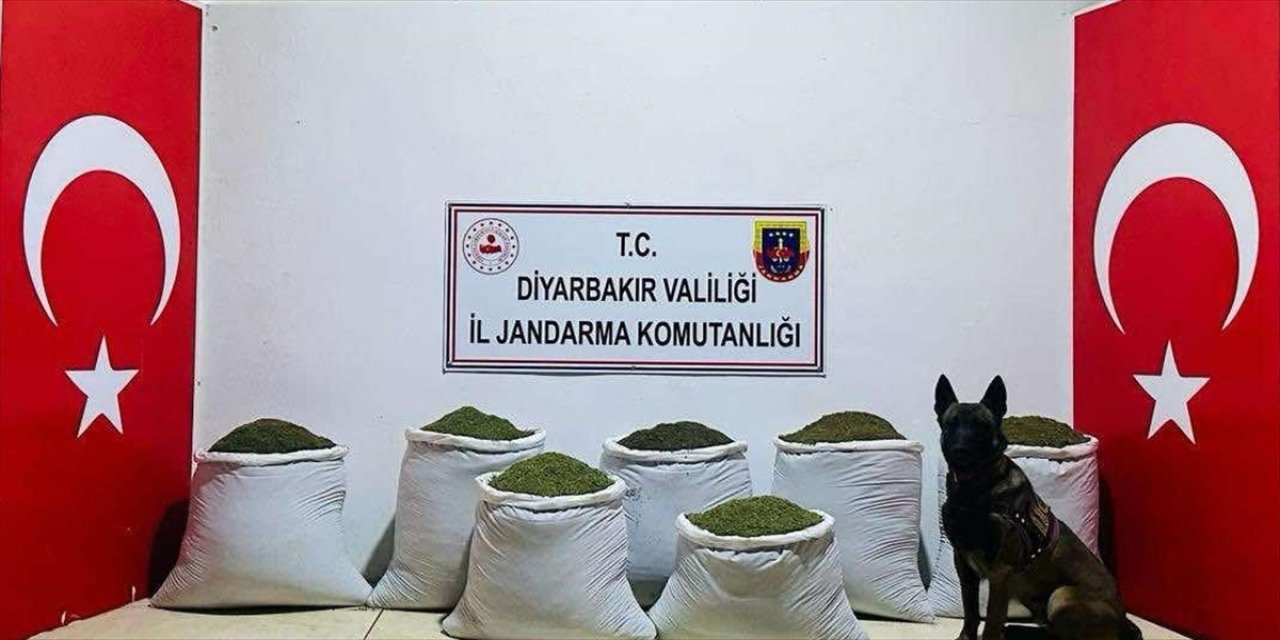 Diyarbakır'da ele geçirildi! Tam 129 kilogram!