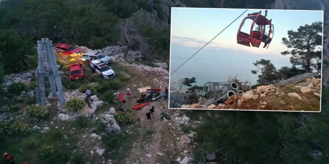 Antalya’daki teleferik kazası ile ilgili çok konuşulacak iddia!