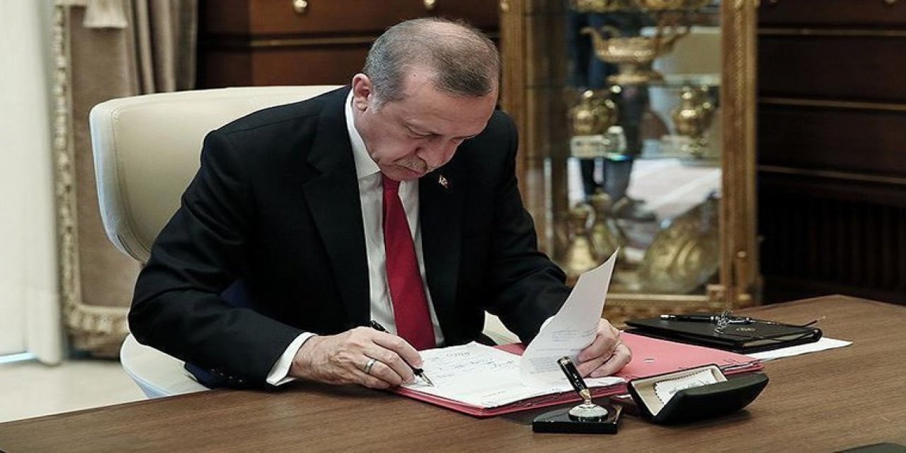 Cumhurbaşkanı Erdoğan onayladı! Resmi Gazete yayımlandı