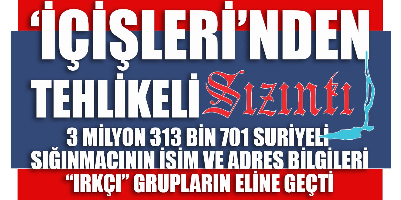 Tehlikeli SIZINTI: 3 milyonu aşkın sığınmacının kimlik ve adres bilgileri 'ırkçı' grupların eline geçmiş