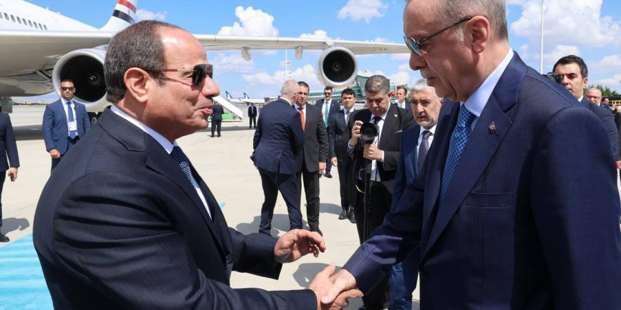 Ankara'da kritik görüşme! Erdoğan, Sisi'yi kabul ediyor