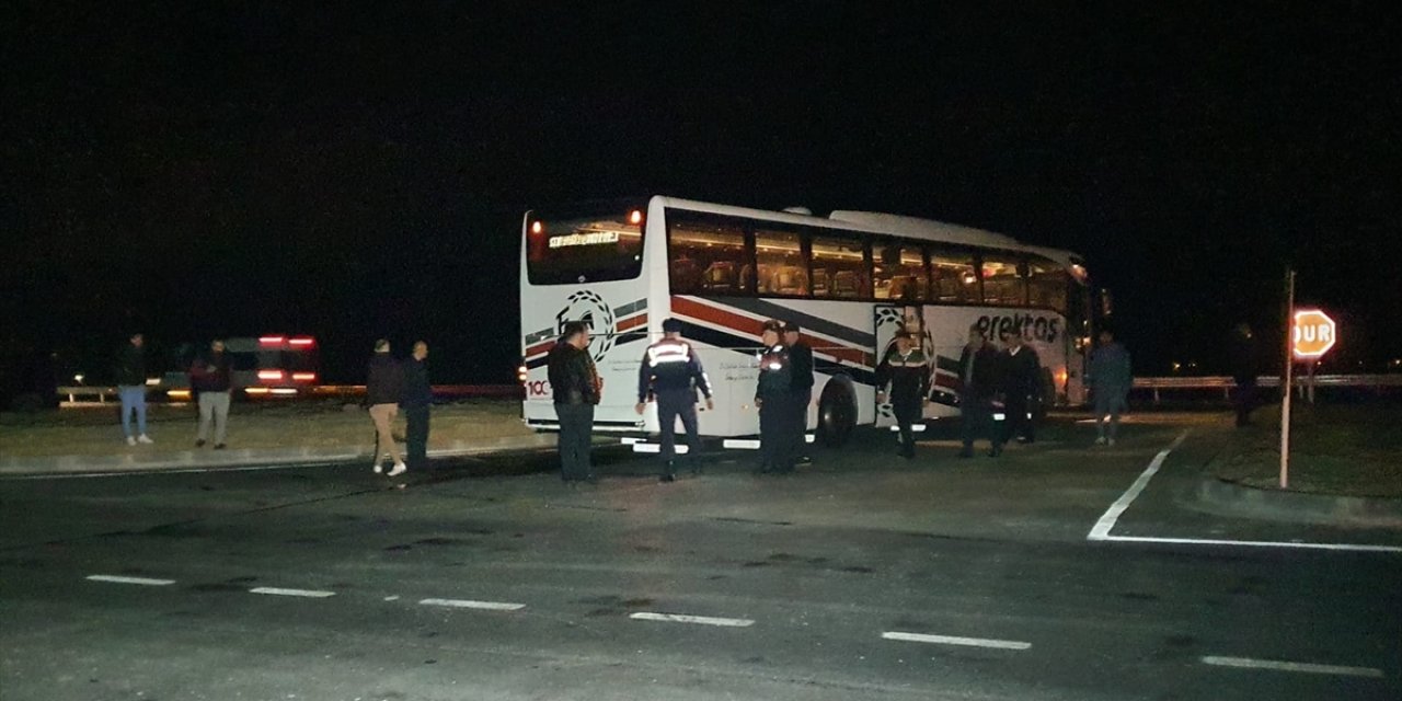 Tokat'ta yolcu otobüsünde akılalmaz olay!