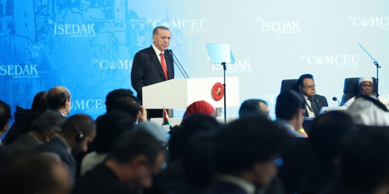 Cumhurbaşkanı Erdoğan, İSEDAK 39. Bakanlar Oturumu Açılış Programı'nda konuştu