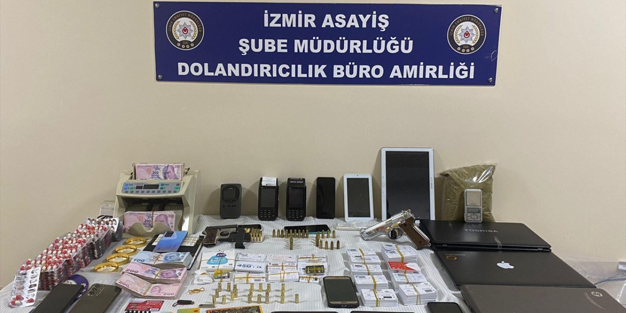 İzmir merkezli 5 ilde suç örgütü operasyonu! 32 kişi tutuklandı