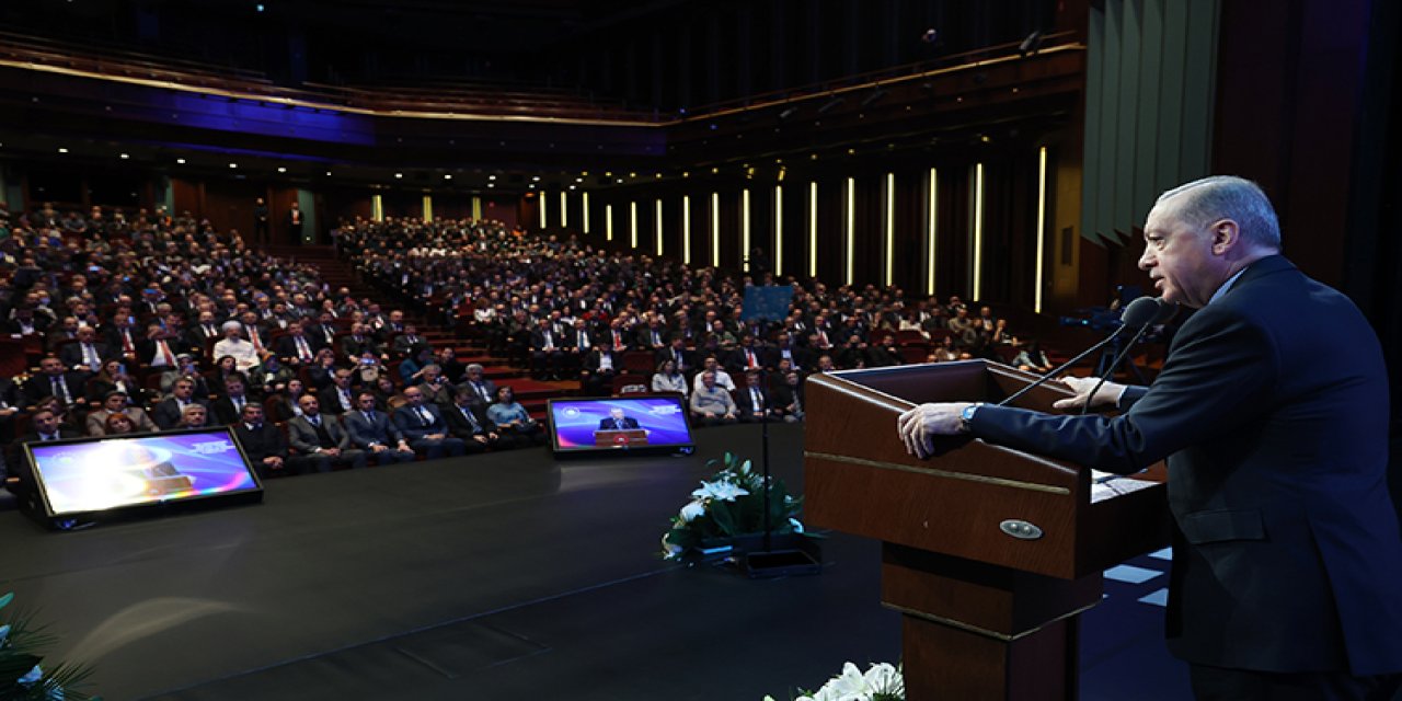 Cumhurbaşkanı Erdoğan: 85 milyonun her ferdini su verimliliği seferberliğimize desteğe çağırıyoruz