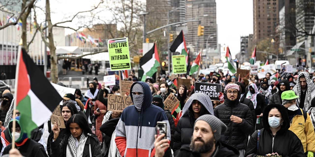 ABD'nin skandal vetosuna protestolu karşılık!