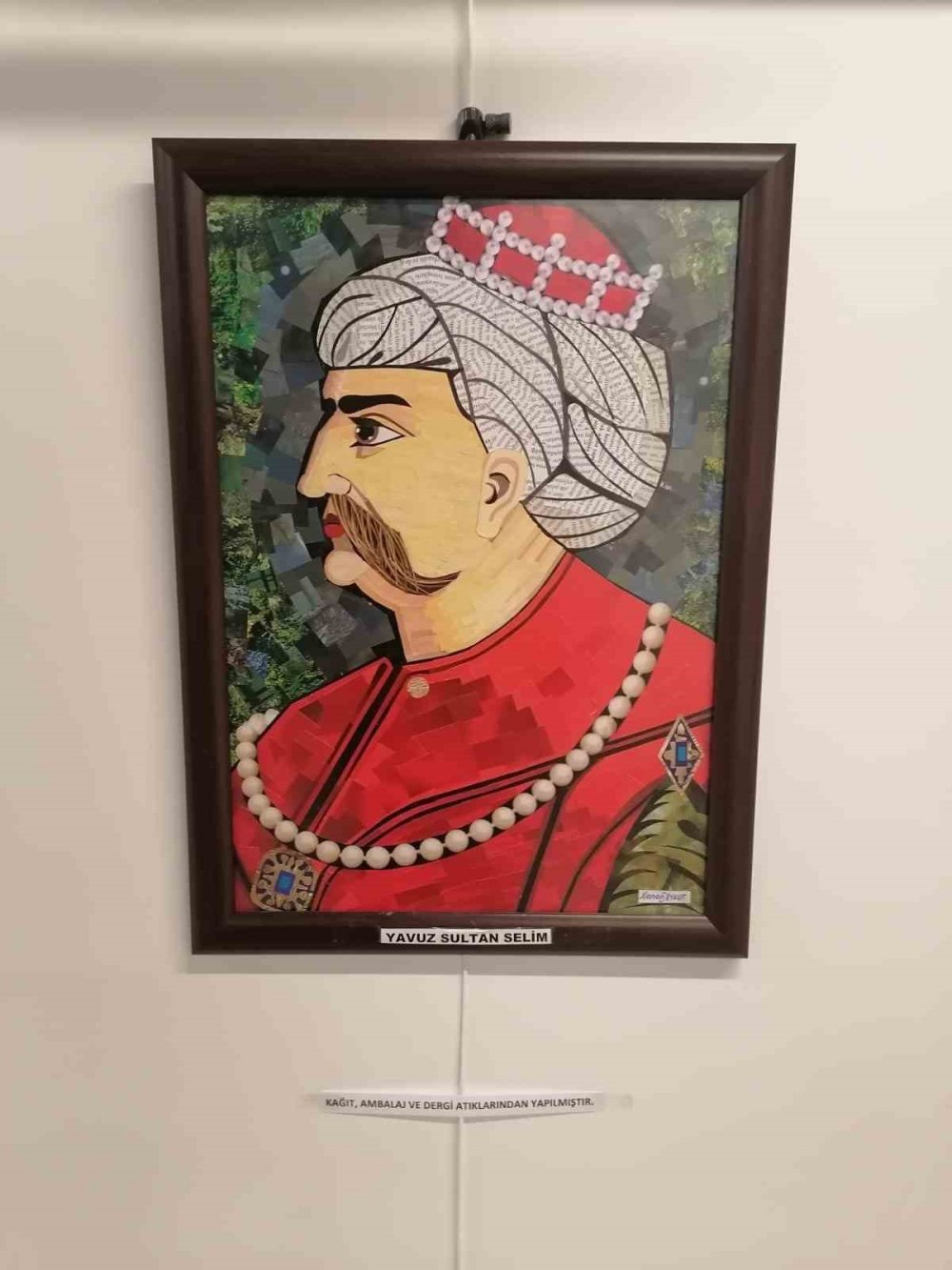 Bursa'da atıklar sanat eserine dönüştü