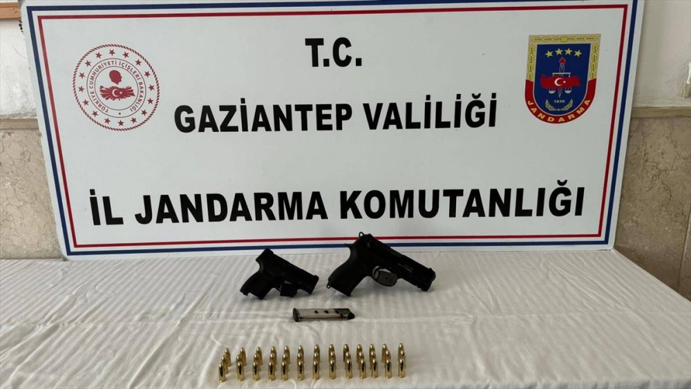 Gaziantep'te silah kaçakçılığı operasyonunda 5 şüpheli yakalandı