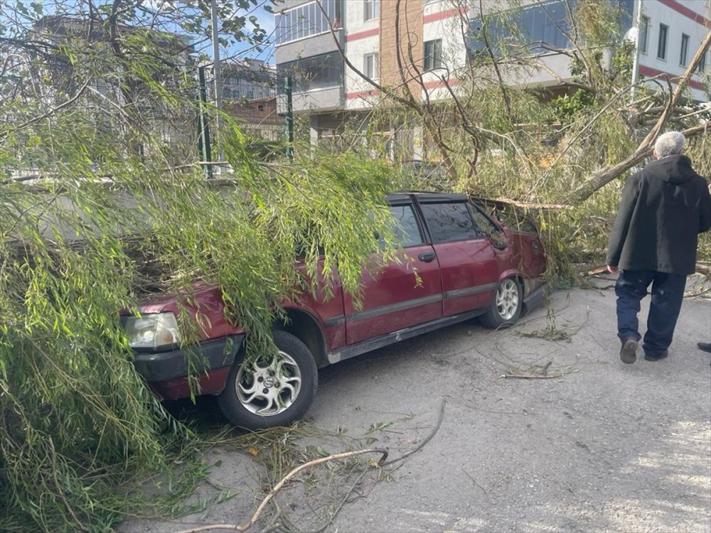 Giresun'da fırtına etkili oluyor