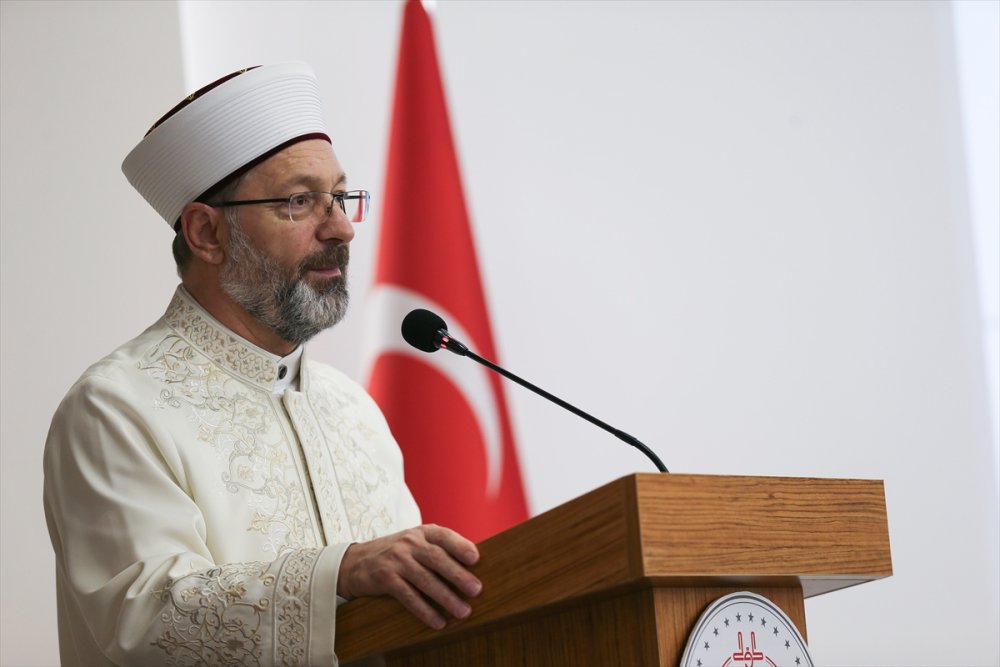 Diyanet İşleri Başkanı Erbaş: Manevi ilk yardım ismini ilk defa kullandık