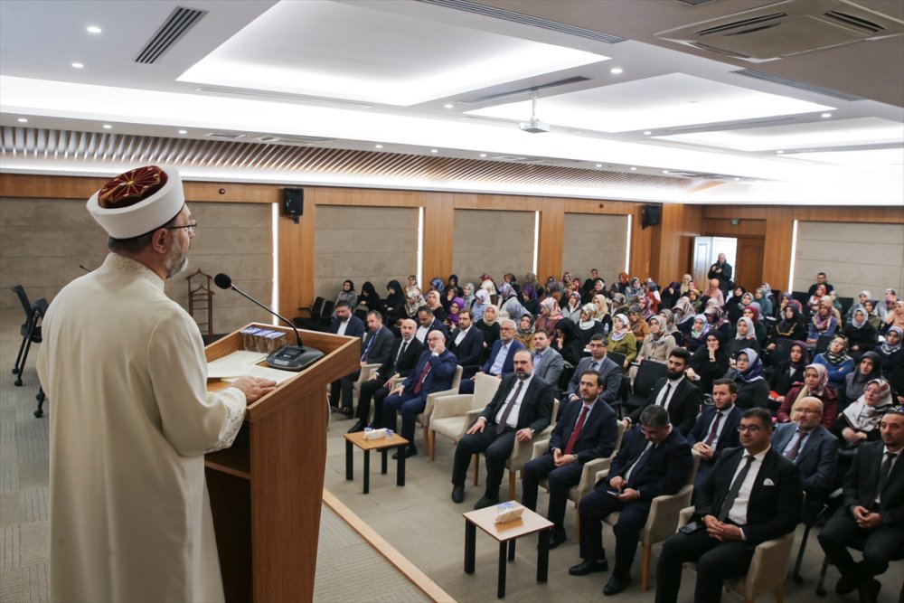 Diyanet İşleri Başkanı Erbaş: Manevi ilk yardım ismini ilk defa kullandık