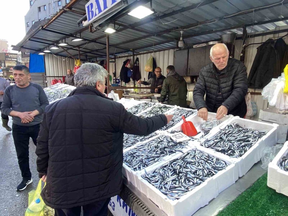 Zonguldak'ta fiyatlar düştü!  Vatandaşlar balığa akın etti!