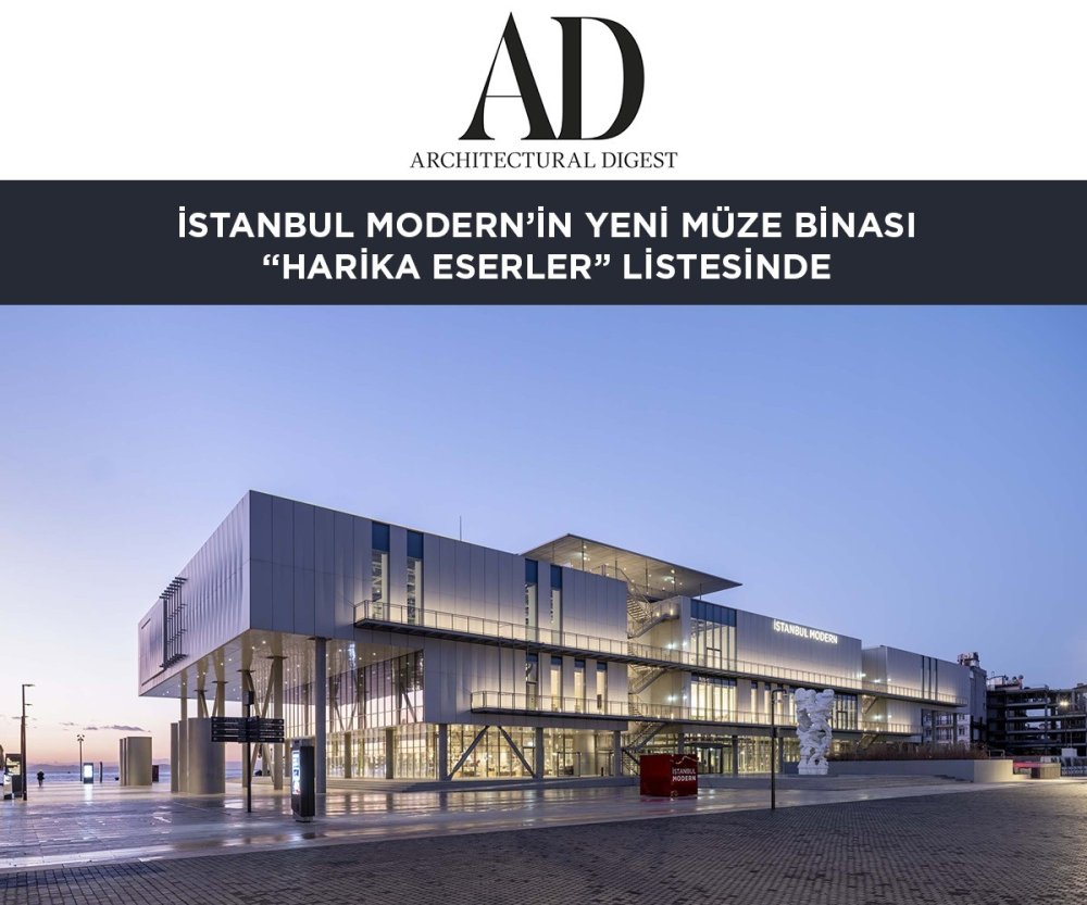 İstanbul Modern’in yeni binası ’Harika Eserler’ listesine girdi
