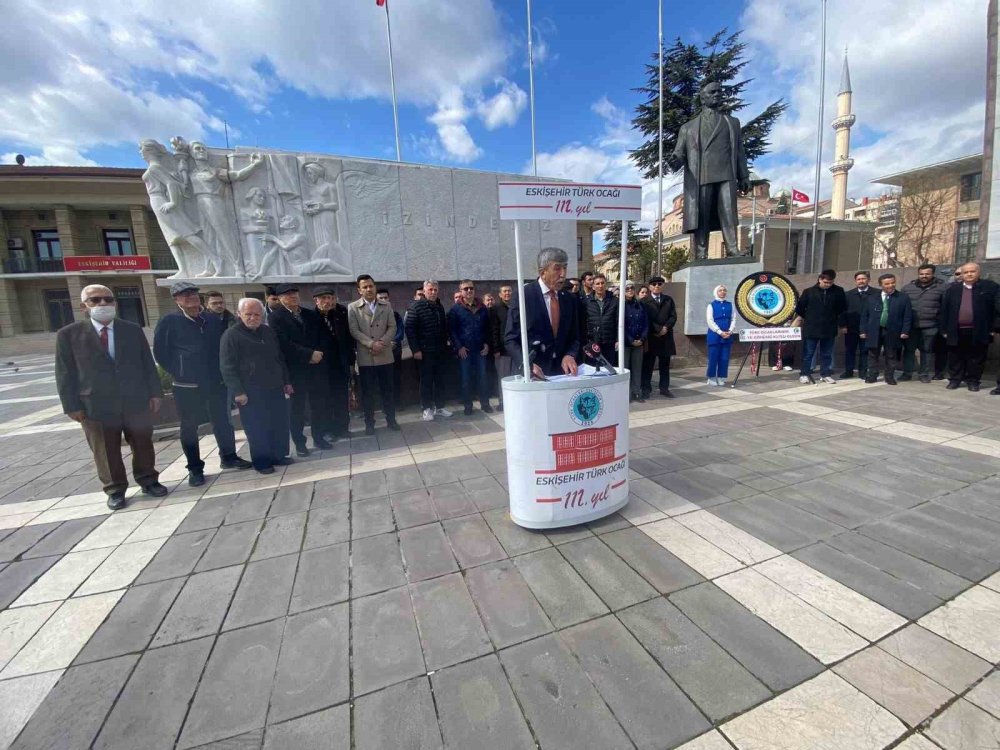 Türk Ocakları’nın 112’nci kuruluş yıldönümü için tören yapıldı