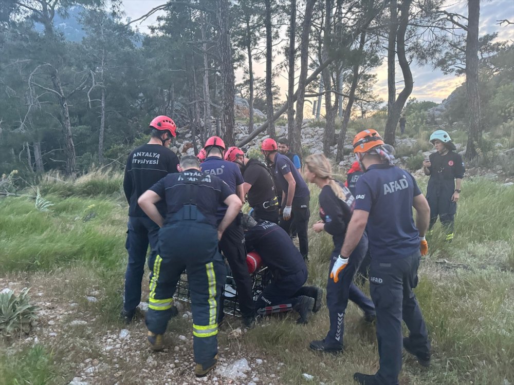 GÜNCELLEME - Antalya'da teleferik kazasında 1 kişi öldü, 7 kişi yaralandı