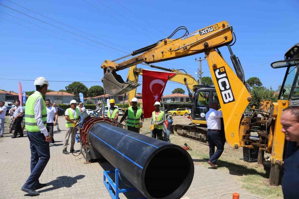 Balıkesir BŞB Başkanı Akın, Ayvalık’ın su sorununu tarihe gömecek ilk adımı attı